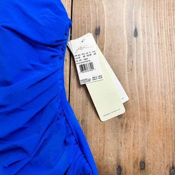 NWT Profile by Gottex D-Cup  Shirred Underwire One Piece Swimsuit 8D - Picture 7 of 8